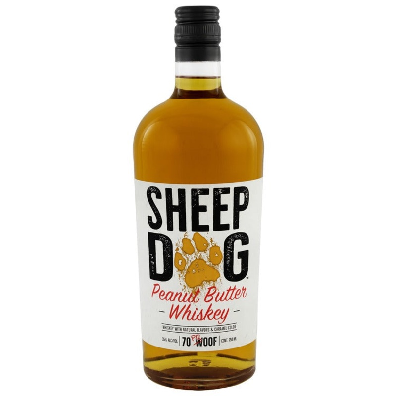 SHEEP DOG PEANUT BUTTER WHISKEY FLAVORED WHISKEY 70 750ML 750ML