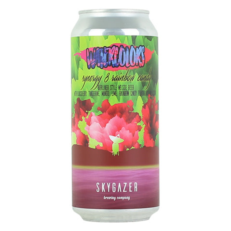 Skygazer Watercolors Synergy 8 Rainbow Candy (Blackberry, Tangerine, Mango, Lime, Rainbow Candies, Milk Sugar) 16OZ SINGLE CAN