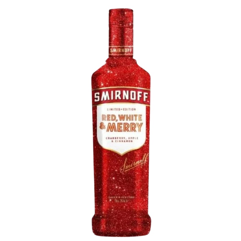 SMIRNOFF RED WHITE & MERRY VODKA 750ML @ St. Albert [1049068] 750 ml