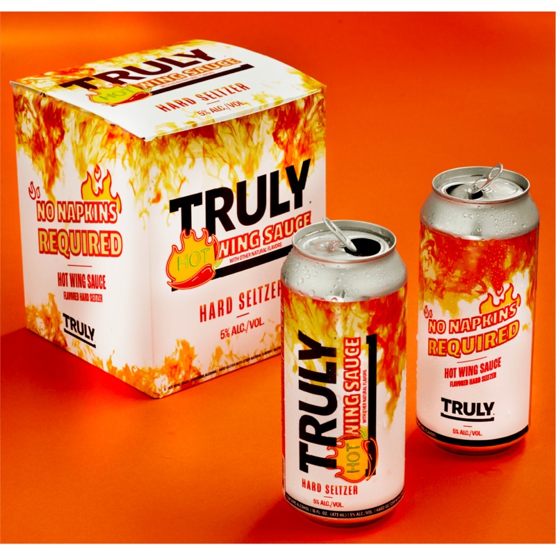 Truly Hot Wing Sauce Seltzer