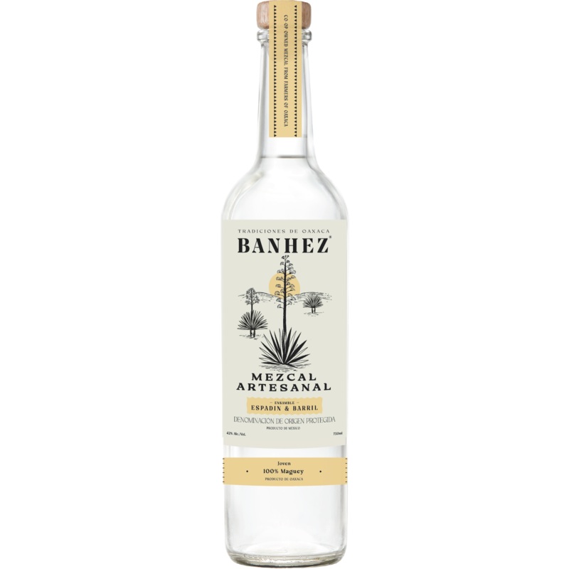 Banhez Mezcal 90/10 Single Barrel 1L 1l Bottle
