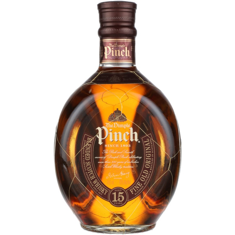 DIMPLE PINCH BLENDED SCOTCH 15 YR 80 750ML 750ML