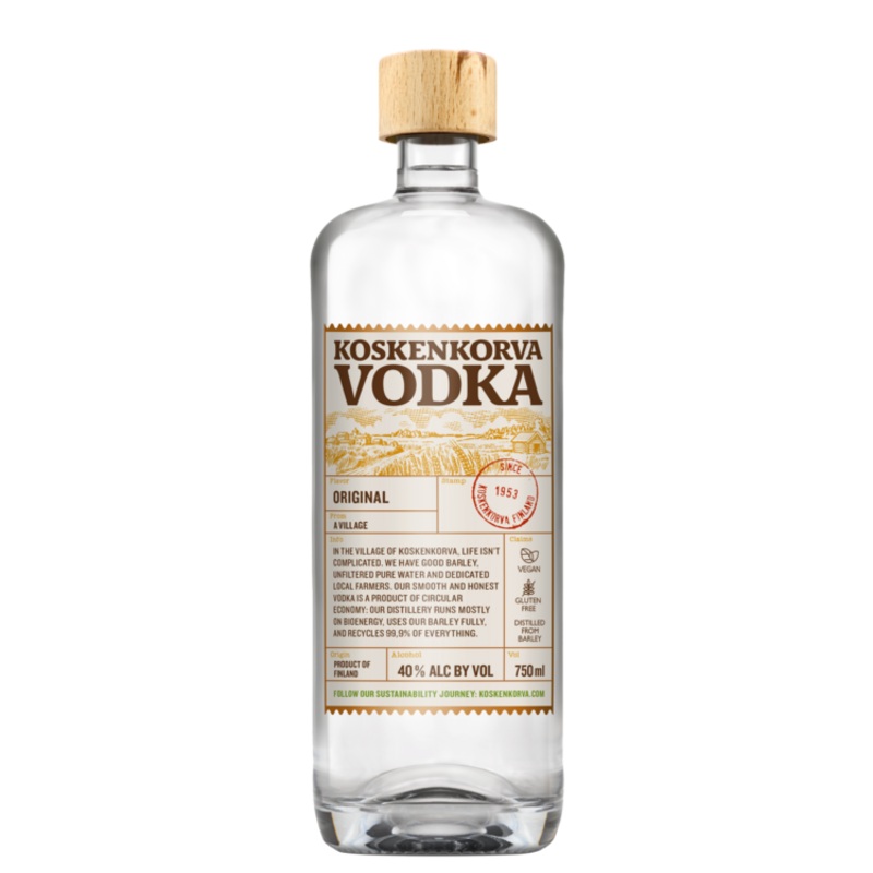 KOSKENKORVA VODKA ORIGINAL 80 750ML 750ML