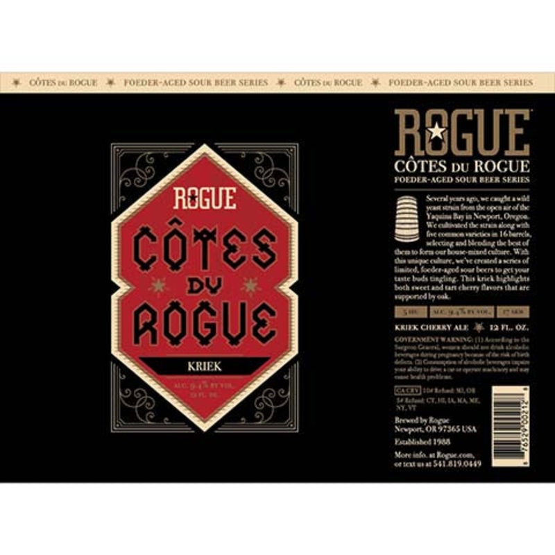 Rogue Cotes Du Rogue Kriek Cherry Ale 12OZ SINGLE BTL