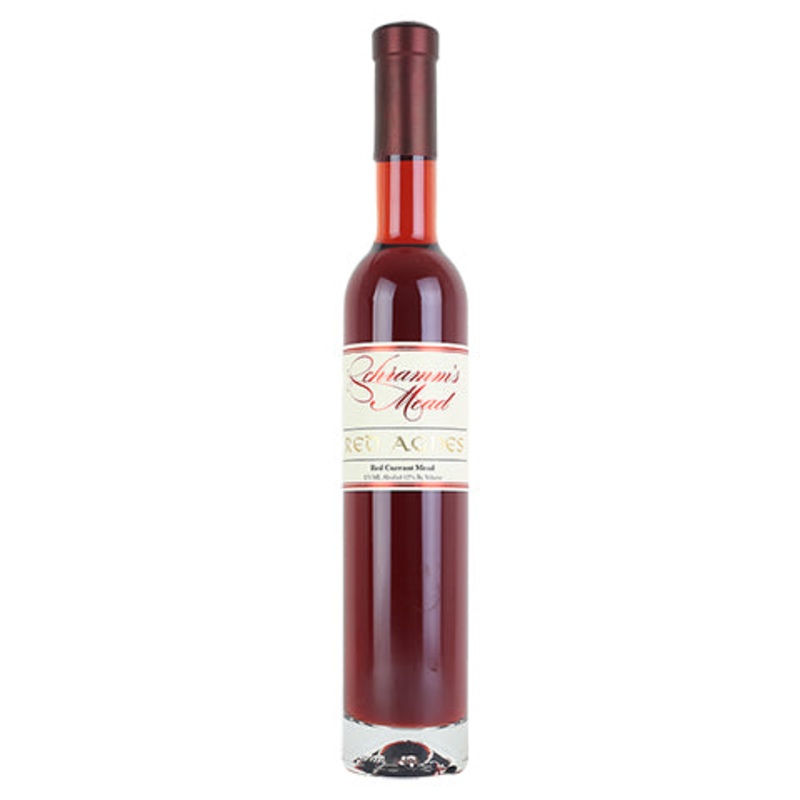 Schramm’s Red Agnes Red Currant Mead 375ML BTL
