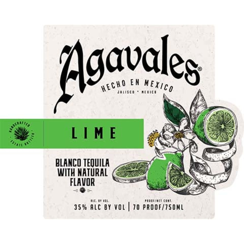 Agavales Lime Blanco Tequila 750ML BTL