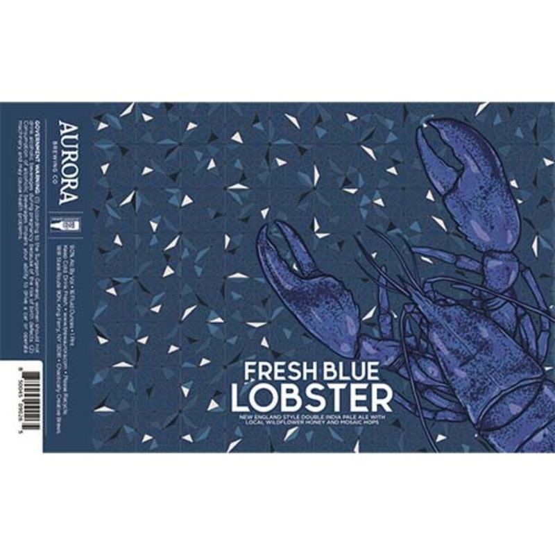 Aurora Fresh Blue Lobster DIPA 16OZ SINGLE CAN