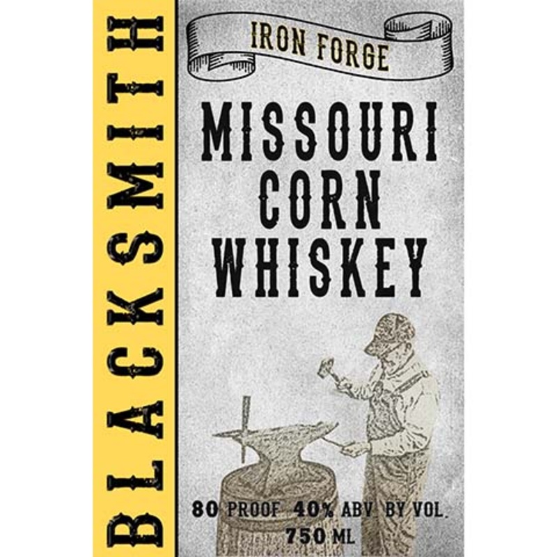 Blacksmith Iron Forge Missouri Corn Whiskey 750ML BTL