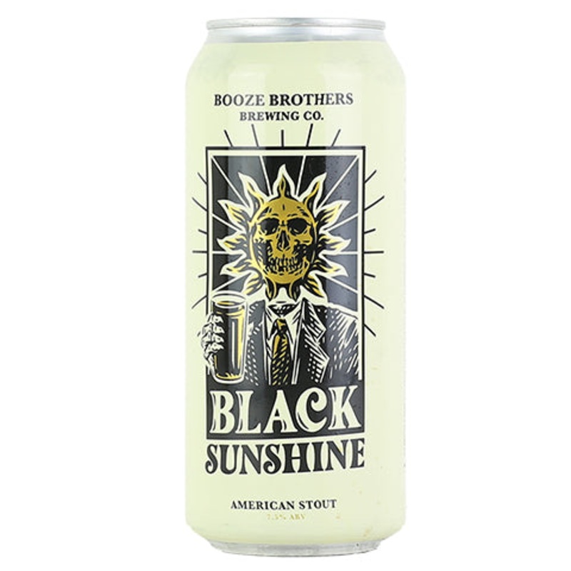 Booze Brothers Black Sunshine Stout 16OZ SINGLE CAN