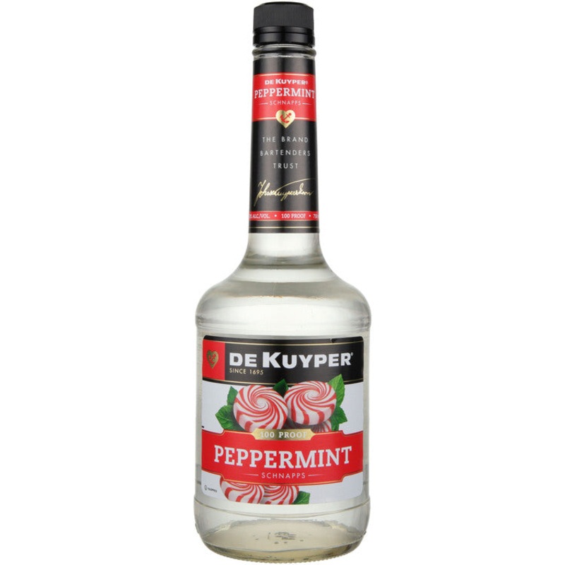 DEKUYPER PEPPERMINT SCHNAPPS 100 750ML 750ML