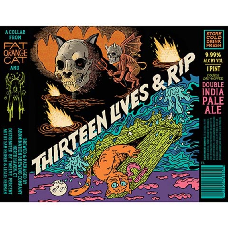 Drekker Thirteen Lives & Rip DIPA 16OZ SINGLE CAN