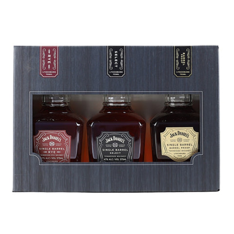 Jack Daniel’s Single Barrel Collection Box Set 3PK 375ML BTL