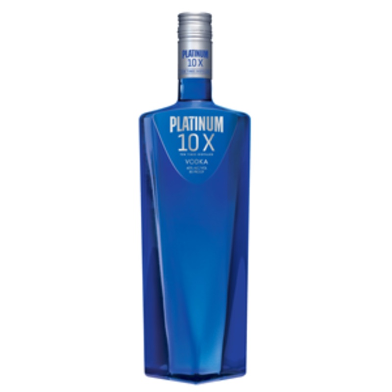 Platinum 10X Vodka 1 Liter Bottle