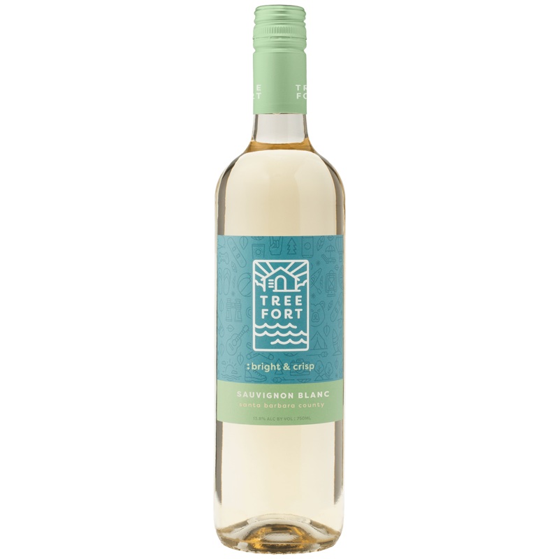 Tree Fort Sauvignon Blanc Santa Barbara Groc 21 750ML 750ml Bottle