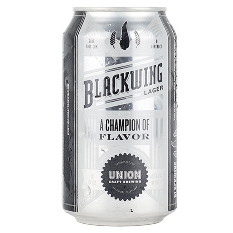 Union Craft Blackwing Lager 12OZ SINGLE CAN
