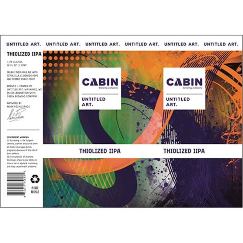 Untitled Art Cabin Thilized IIPA 16OZ SINGLE CAN