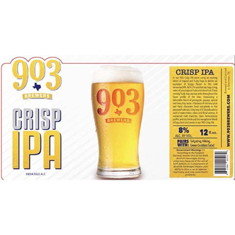 903 Brewers Crisp IPA 12OZ SINGLE CAN