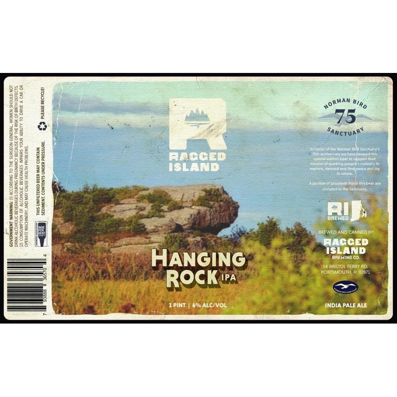 Beer RI Ragged Island 4pk Hanging Rock IPA