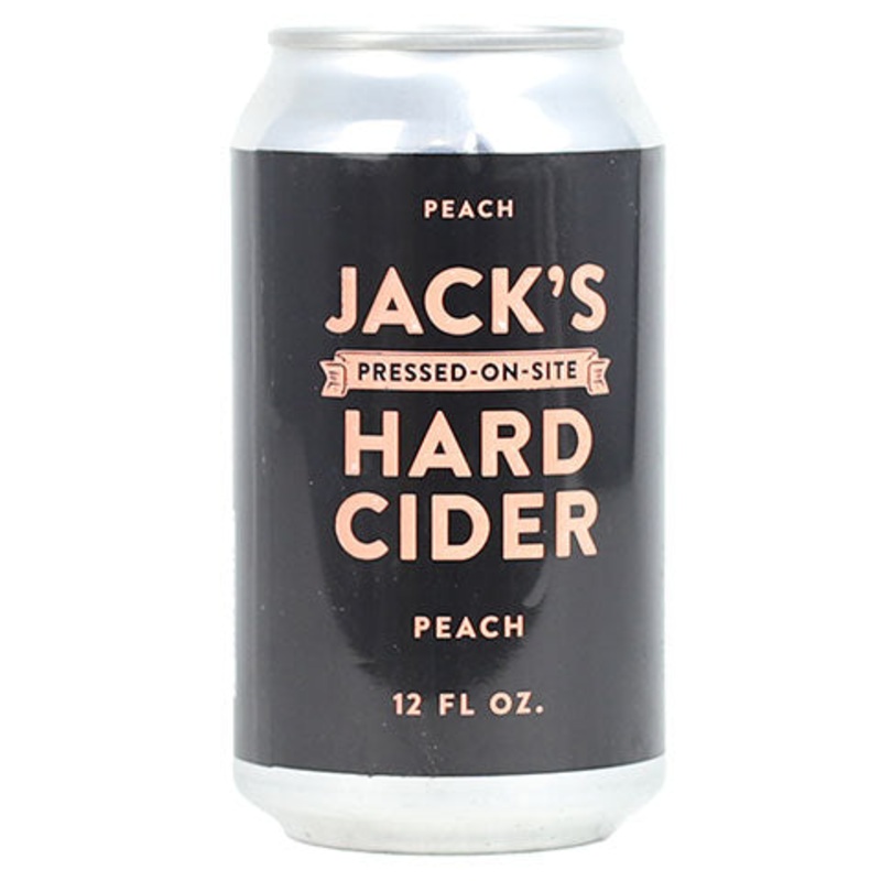 Jack’s Hard Cider Peach 12OZ SINGLE CAN