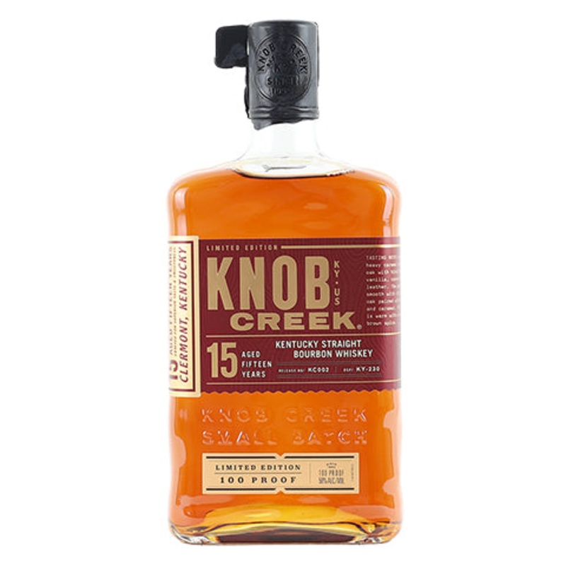 Knob Creek 15 Year Old Kentucky Straight Bourbon Whiskey 750ML BTL