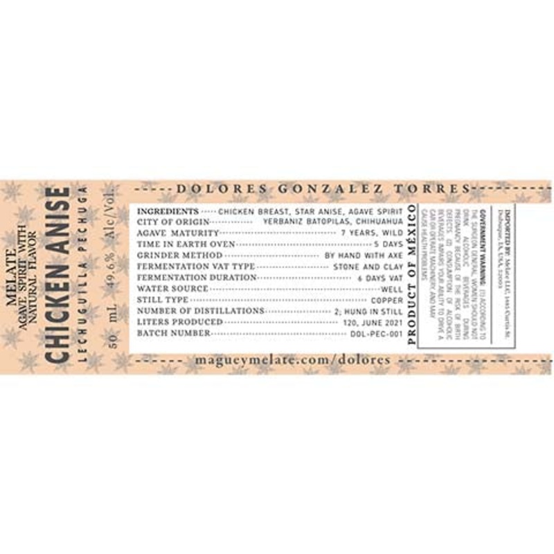 Melate Lechugulla Pechuga 50ML BTL