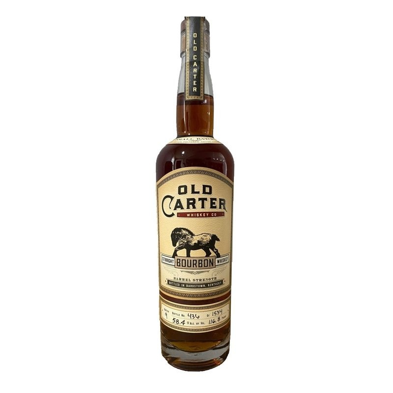 Old Carter Small Batch Batch No. 9 Straight Bourbon Whiskey 750ML BTL