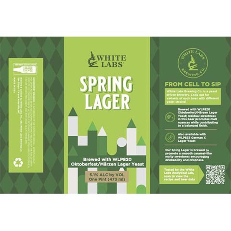 White Labs Oktoberfest Spring Lager 16OZ SINGLE CAN