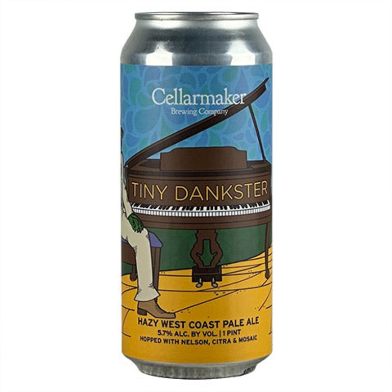 Cellarmaker Tiny Dankster Hazy West Coast Pale Ale 16OZ SINGLE CAN