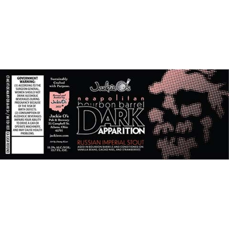 Jackie O’s Neapolitan Bourbon Barrel Dark Apparition 375ML BTL