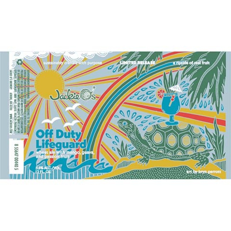Jackie O’s Off Duty Wheat Ale 12OZ SINGLE CAN