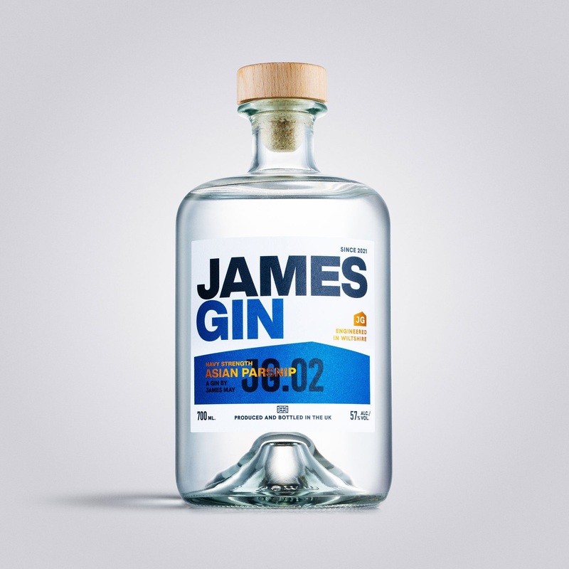 James Gin Navy Strength 700mL 114 Proof Single Bottle