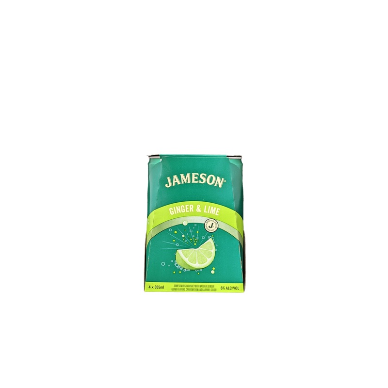 Jameson Ginger & Lime 4 Pack