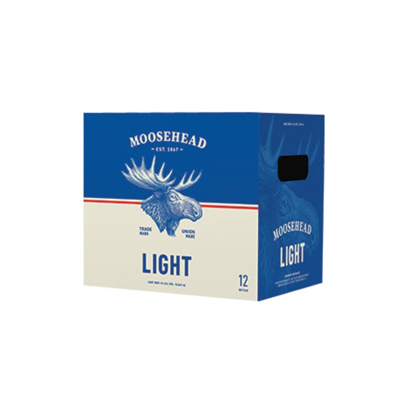 MOOSEHEAD LIGHT 12 BOTTLES