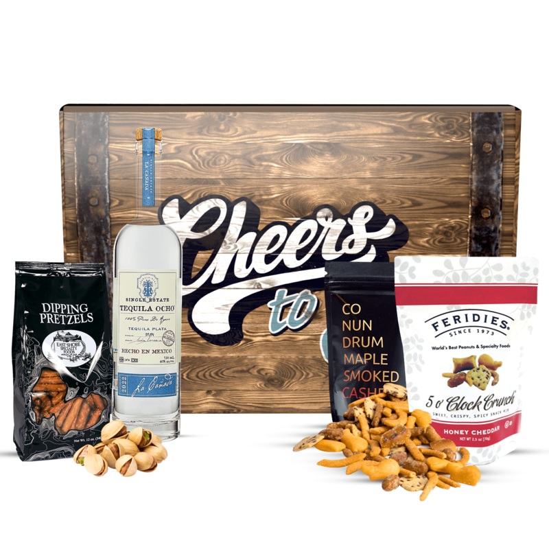 Tequila Ocho Gift Basket Cheers