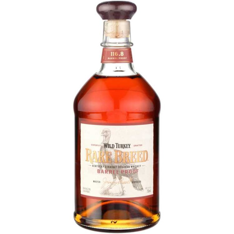 WILD TURKEY STRAIGHT BOURBON RARE BREED BARREL PROOF 116.8 750ML 750ML