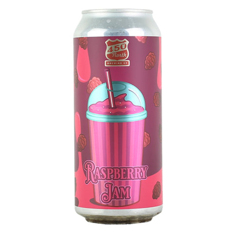 450 North Raspberry Jam Slushy XL Sour 16OZ SINGLE CAN