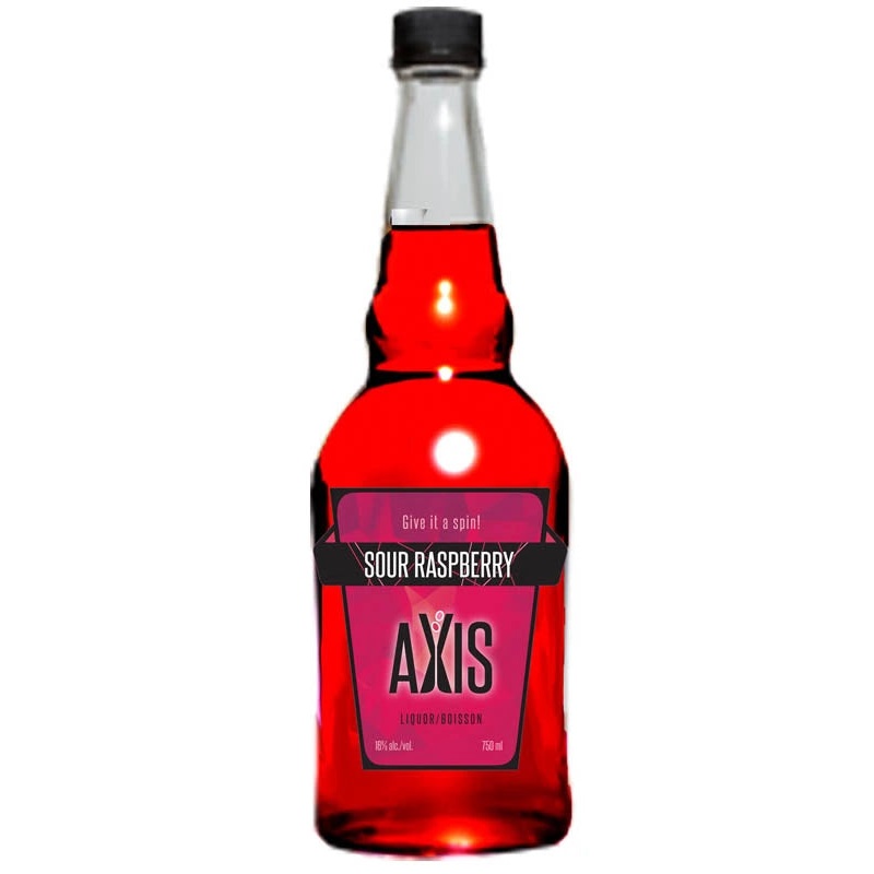 AXIS SOUR RASPBERRY LIQUEUR 750ML @ Red Deer [1009174] 750 ml