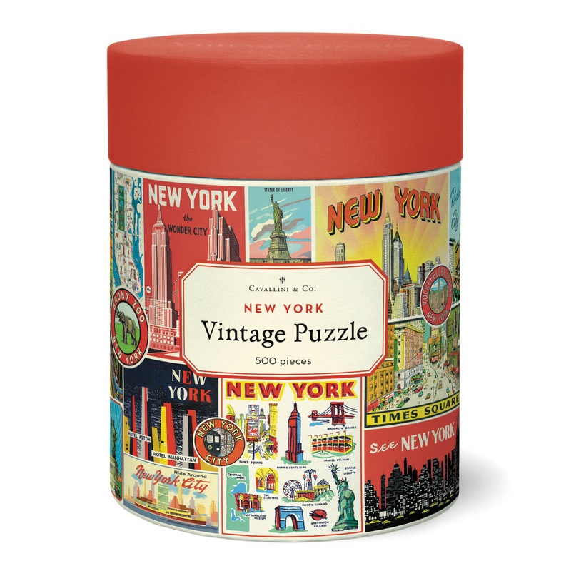Cavallini & Co. NYC Collage 500pc Puzzle