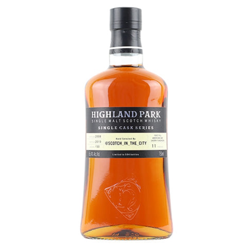 Highland Park 11-Year Single Cask Series Single Malt Scotch Whisky 750ML BTL