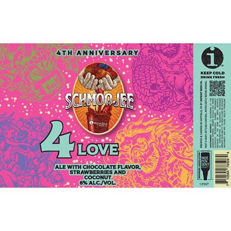 Imprint 4 Love Sour Ale 16OZ SINGLE CAN