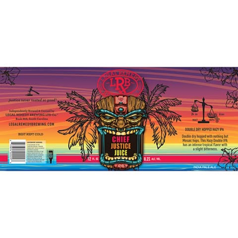 LRB Chief Justice Juice Hazy IPA 12OZ SINGLE CAN