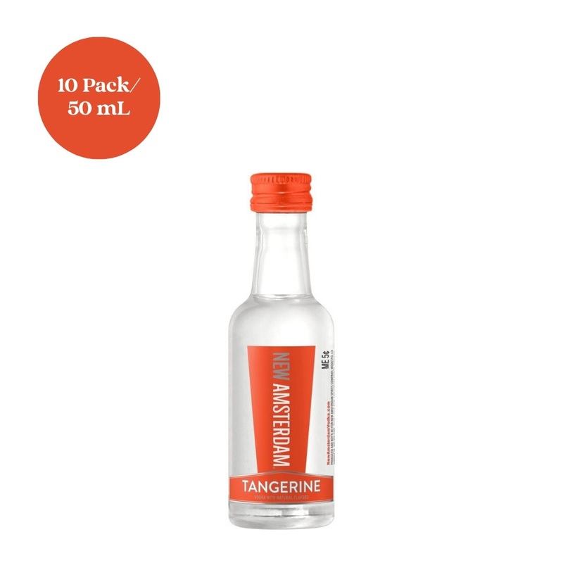 New Amsterdam Vodka Tangerine 10pk 50mL Shots