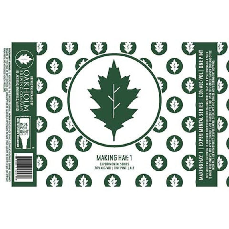 Oakholm Making Hay: 1 16OZ SINGLE CAN