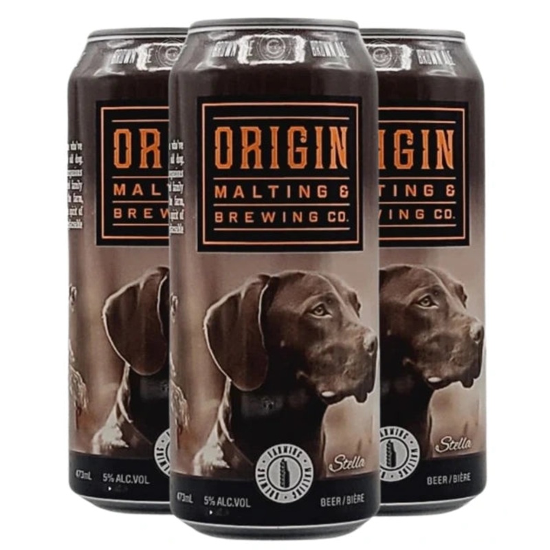 ORIGIN OL DOG BROWN ALE 473ML 4PK CAN @ Airdrie [1051249] 1892 ml