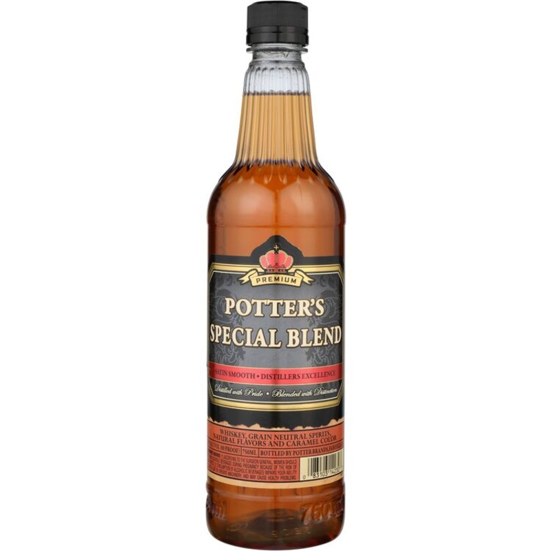 Potter’S Blended American Whiskey Special Blend 80 750ML 750ML