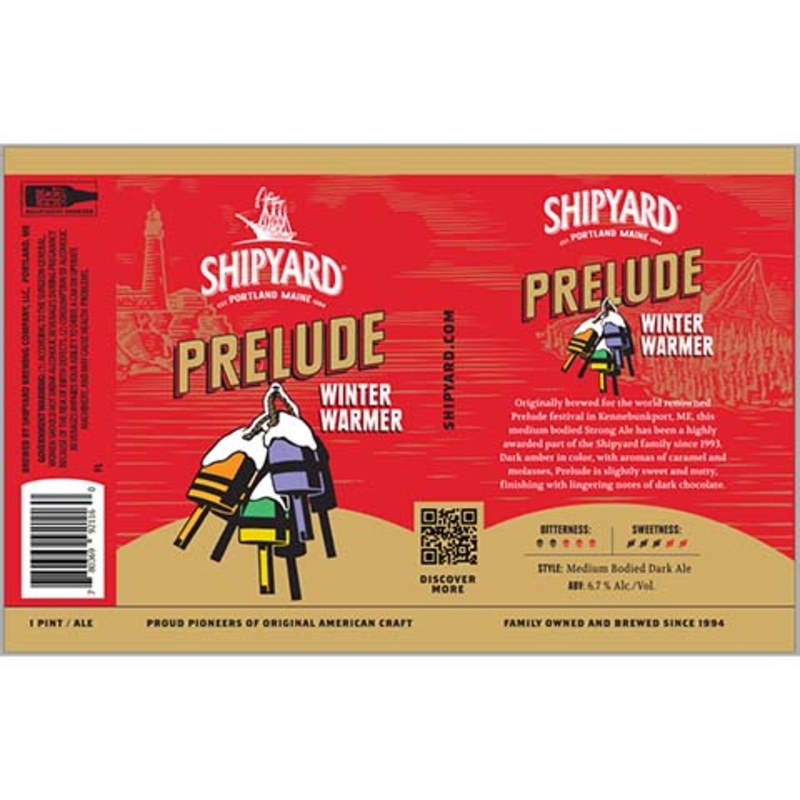 Shipyard Prelude Winter Warmer 16OZ SINGLE CAN
