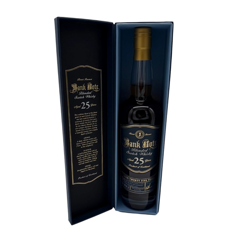 Bank Note 25-Year-Old Blended Scotch Whisky  Rare Reserve