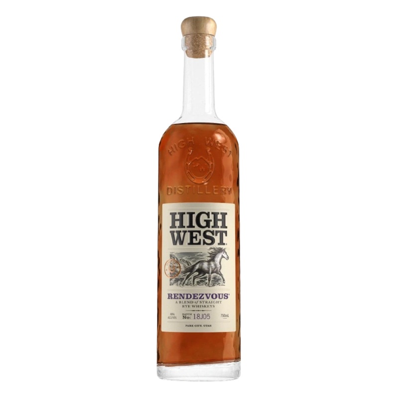 HIGH WEST RENDEZVOUS WHISKEY 750ML @ Emerald Hills [1014445] 750 ml