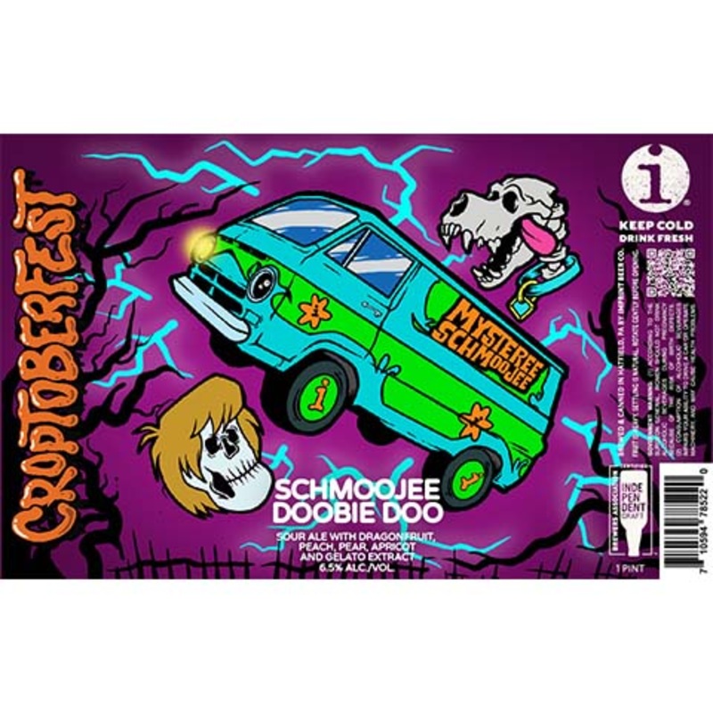 Imprint Schmoojee Doobie Doo Croptoberfest Mysteree Schmoojee Sour 16OZ SINGLE CAN