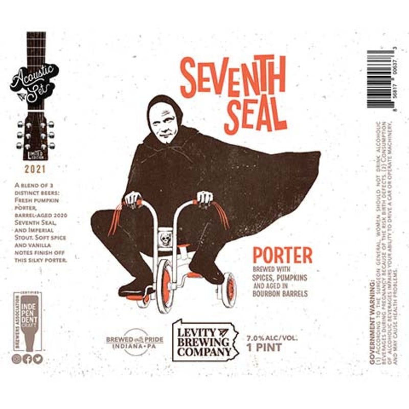 Levity Seventh Seal Porter 16OZ SINGLE CAN